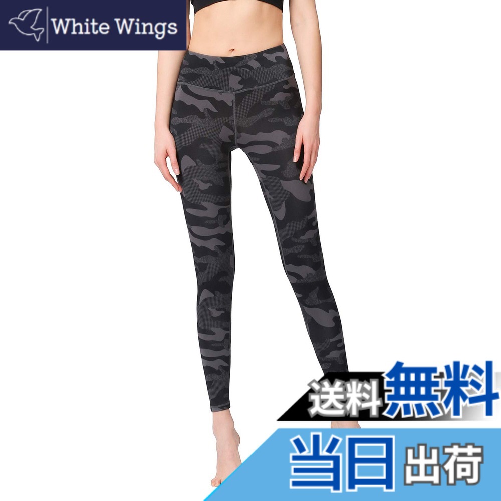 樂天商城 - 【送料無料】[アシュレイ] ヨガウェア レディース レギンス 吸汗速乾 ストレッチ ロング丈 スポーツタイツ 花 柄パンツ (03#) 色：YH24、サイズ：L