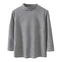 【送料無料】キッズ 長袖Tシャツ タートルネック ハイネック カットソー インナー 男の子 女の子 トップスロングtシャツ 春秋冬 子供服 ヒートテック ホット...