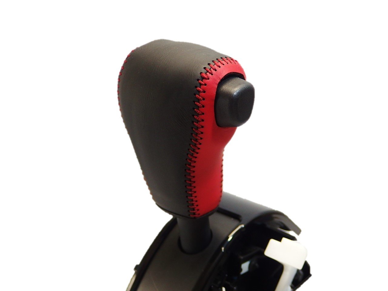【送料無料】トリコローレEX キャスト・ウェイク・ムーヴ・タント・ステラ DIYシフトノブ本革巻替キット 色：赤x黒x赤