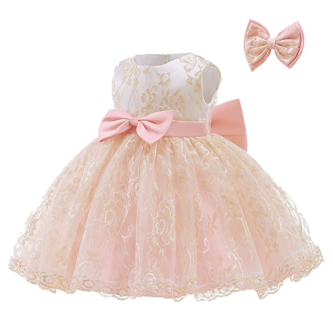 【送料無料】[Karwavyi] 子供ドレス ベビードレス 赤ちゃんワンピースセレモニードレス フォーマル リ..