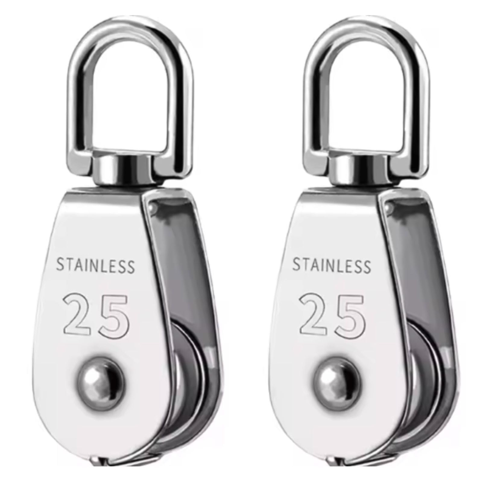 【送料無料】PLEAVIT 滑車 小型 ミニ プーリー SUS304 ステンレス ロープ クライミン ...