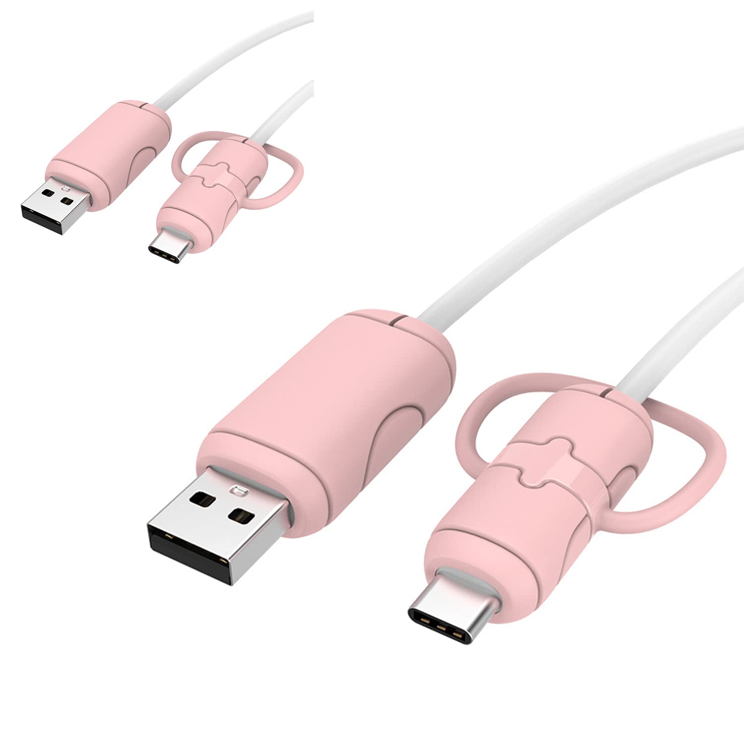 【送料無料】充電ケーブル プロテクター 保護カバー KONXISA ケーブルプロテクタ ー シリコン製 断線防..