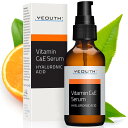 【送料無料】YEOUTH ビタミンcセラム 30ml(1oz)、顔用ビタミンC 美容液 とともにビタミンE とヒアルロン酸。Vitamin c serum fo...