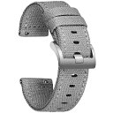 【送料無料】Hemsut 時計バンド 時計ベルト ソフトキャンバスクイックリリース時計ばんど 18/20/22/24mm交換ベルト