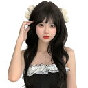 【送料無料】Sofeiyan ウィッグ ボブ ショート かつら レディーズ ストレート 自然 耐熱 小顔効果 女装 女性 ぱっつん前髪 ネット付き (ブラウンブラック, ロング, ウェービー)