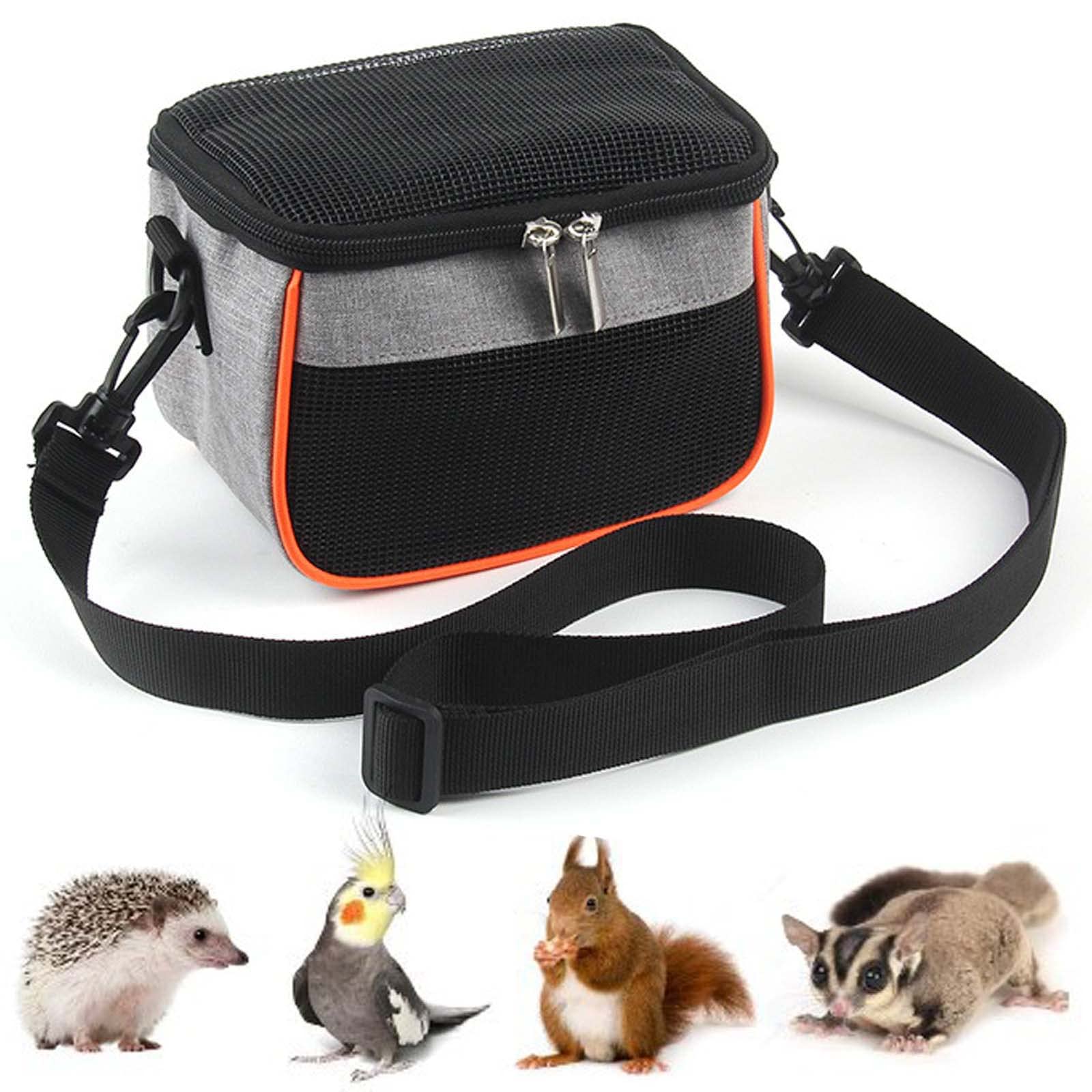 【送料無料】Refoiner 小動物 キャリーバッグ チンチラ ハムスター キャリー 小鳥 キャリー 可愛い 携..