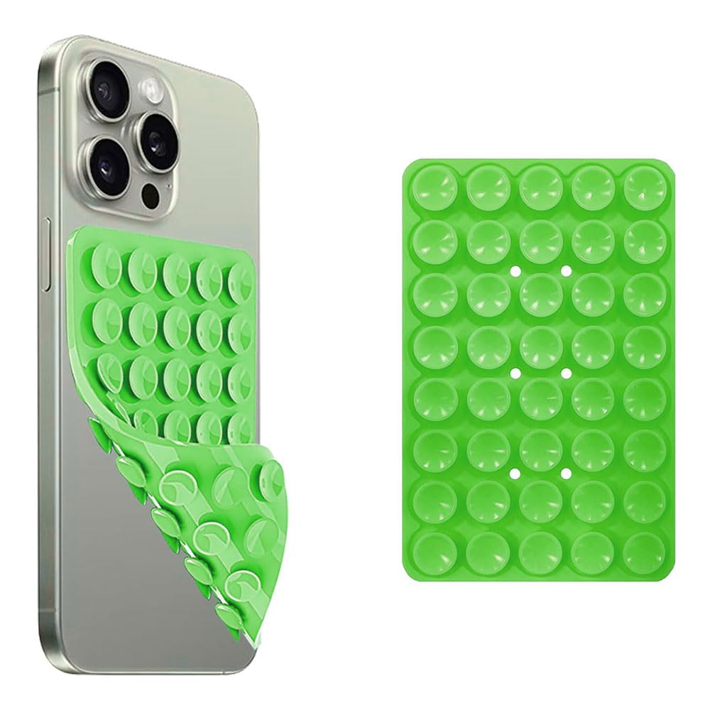 【送料無料】【YCJDP】シリコン吸盤電話マウントケース 両面 40 グレイン シリコンサクションカップ電..