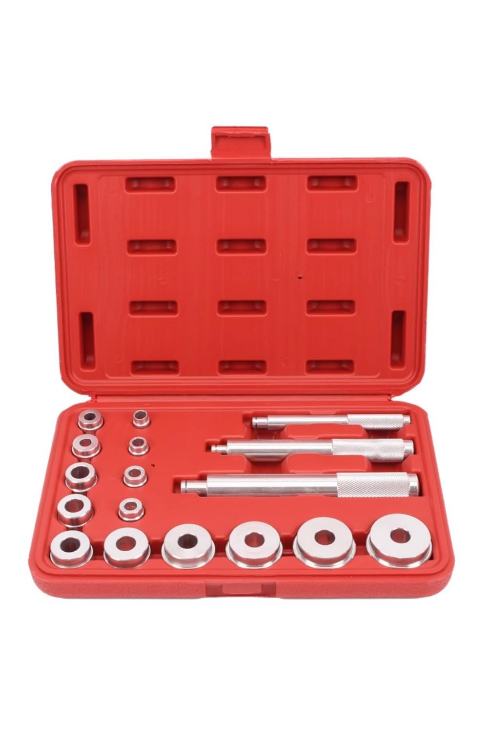 【送料無料】YFFSFDC ベアリングレースシールドライバー アタッチメント14種類 アルミ ハンドル3本 17..