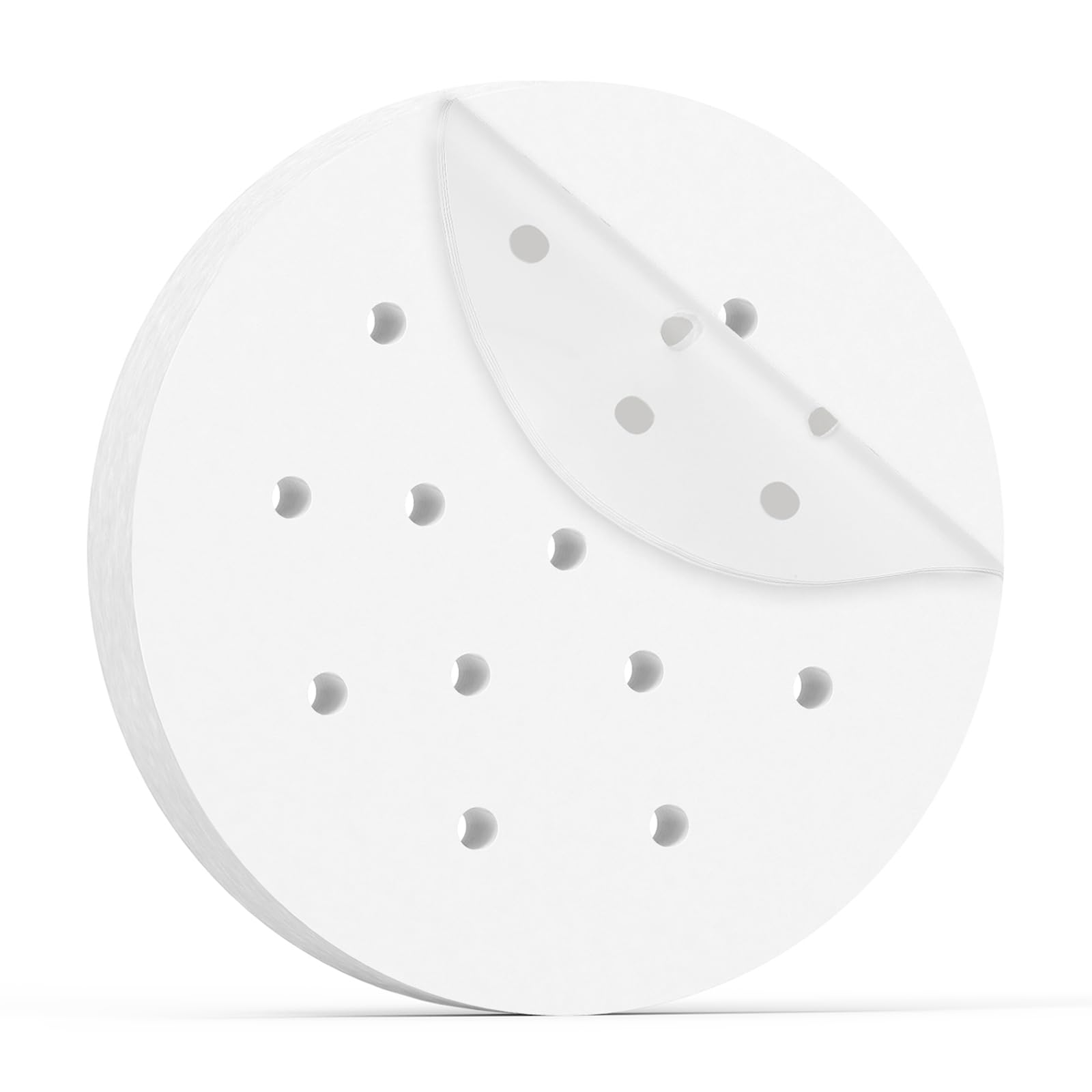 【送料無料】せいろシート 蒸籠シート 100枚入り 中華せいろ蒸し器用紙 ペーパー 蛍光剤不使用 直径18cm 使い捨て 料理用クッキングシート 丸型 食品グレードの接触材質 食材がくっつきにくい wuernine 家庭 業務用