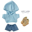 【送料無料】niannyyhouse 10cm 15cm 20cm ぬいぐるみ 服 ルーズフィット パーカー ジーンズ メガネ 靴 着せ替え 綿人形 アクセサリ...
