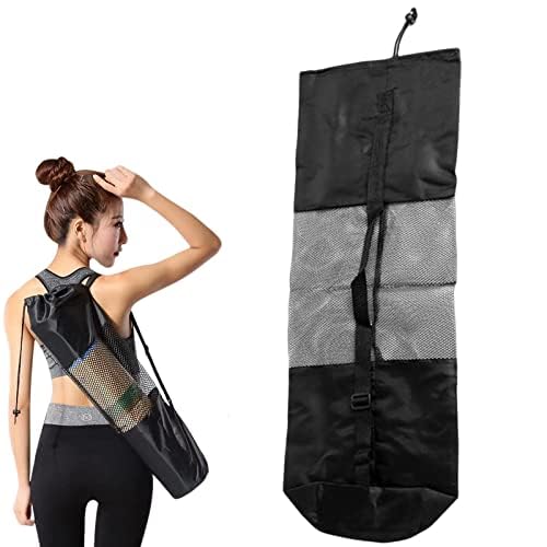 【送料無料】サムコス ヨガマットバッグ ヨガマット ケース ヨガマット収納 ヨガワークス マットバッグ 大容量 メッシュタイプ 軽量 撥水加工 スポーツ ジム ...