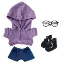 【送料無料】niannyyhouse 10cm 15cm 20cm ぬいぐるみ 服 ルーズフィット パーカー ジーンズ メガネ 靴 着せ替え 綿人形 アクセサリ...