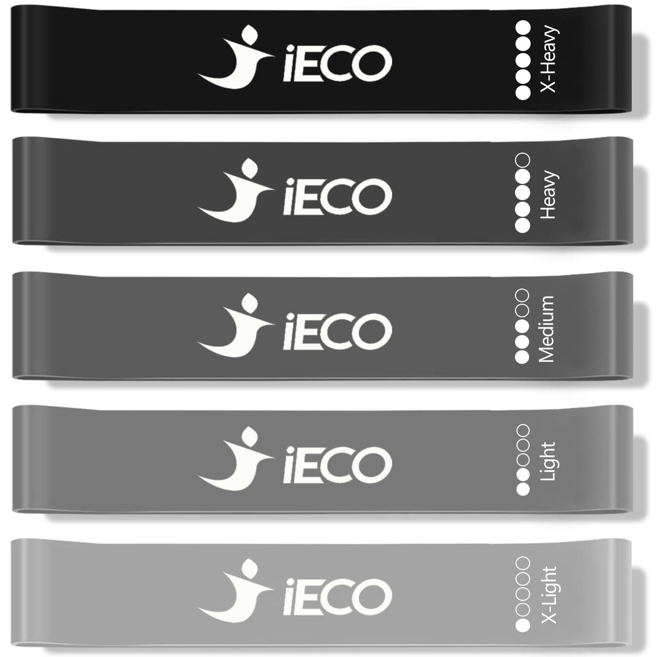 【送料無料】トレーニングチューブ エクササイズバンド 5本セット 筋トレ チューブ ゴムチューブ スト..