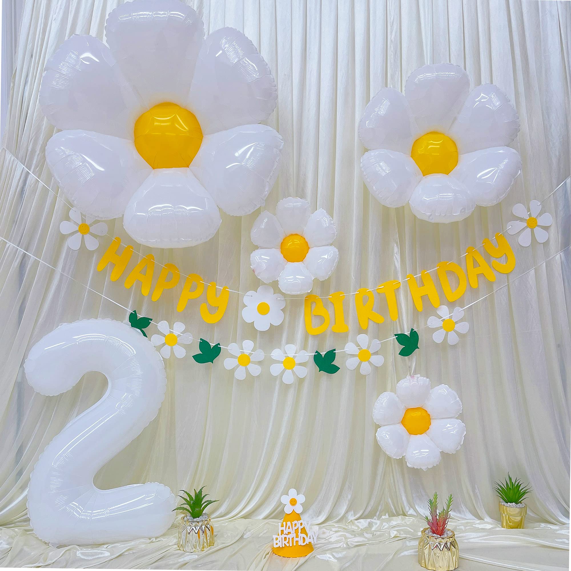 【送料無料】2歳 誕生日 飾り付け、バースデー 飾り 誕生日 バルーン 飾り バルーンフラワー 誕生日 か..