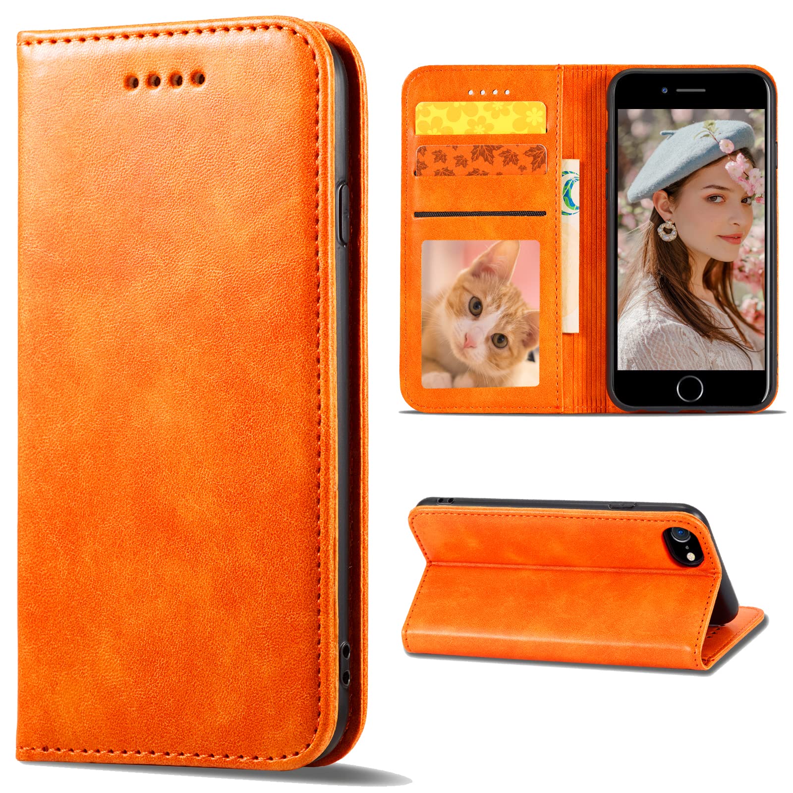 【送料無料】iPhone SE ケース 第3世代 iPhone SE(第2世代) ケース手帳型 iPhone7手帳ケース iPhone8手帳型 アイフォン7 手帳 スマホケース se3 カバー iPhone SE 第3世代 あいふぉん手帳型ケース カード収納 iphone case マグネット内蔵 スタンド機能 耐衝撃 薄型 軽量