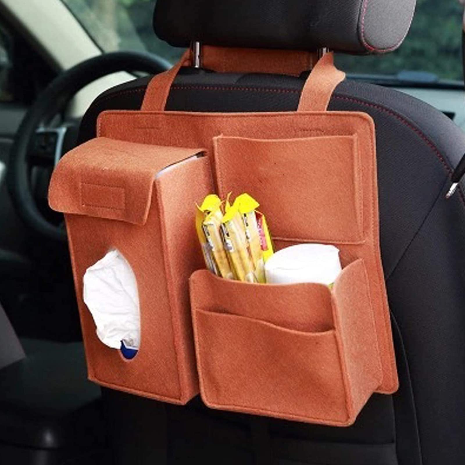 【送料無料】車用ティッシュボックス 車用収納ケース 大容量 収納ボックス ティッシュカバー 車載用 シ..