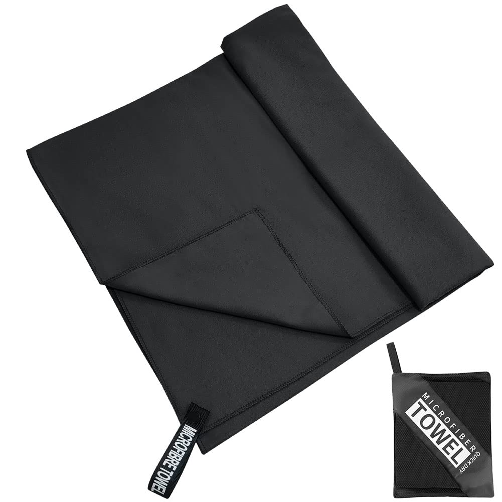 【送料無料】バスタオル 速乾バスタオル 152cm×76cm スポーツ スイミング マイクロファイバータオル 髪..