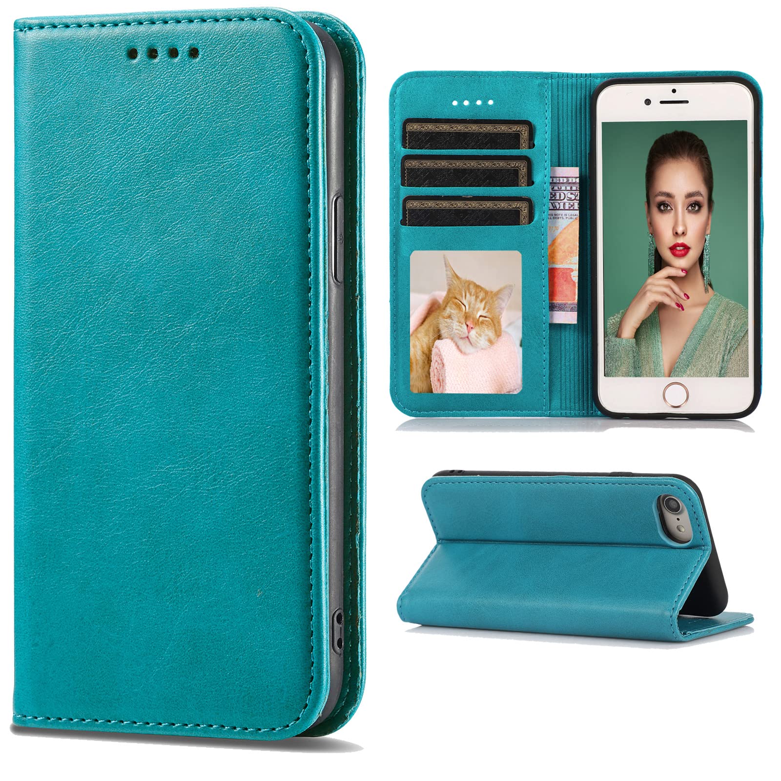 【送料無料】iPhone SE ケース 第3世代 iPhone SE(第2世代) ケース手帳型 iPhone7手帳ケース iPhone8手帳型 アイフォン7 手帳 スマホケース se3 カバー iPhone SE 第3世代 あいふぉん手帳型ケース カード収納 iphone case マグネット内蔵 スタンド機能 耐衝撃 薄型 軽量