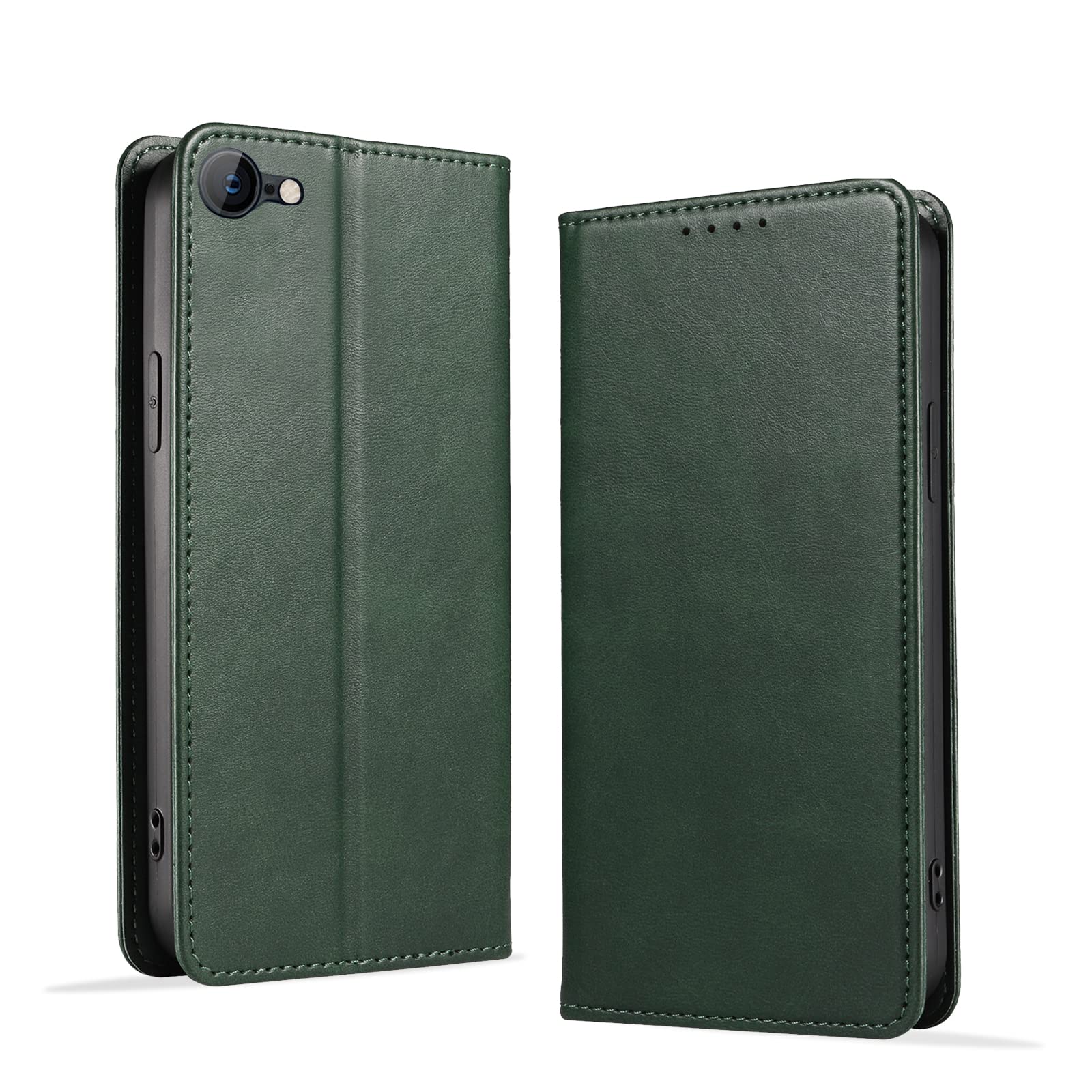 【送料無料】【KWATUNG】iPhone SE3 ケース 手帳型 iphonese第2世代 ケース 手帳型 レザー iphone8 ケース 手帳型 軽量 放熱性 iphone se2 ケース 手帳型 薄型 マグネット式 スマホケース iphone7 手帳型 カード収納 スタンド機能 iPhone SE ケース 第3世代 衝撃吸収 落