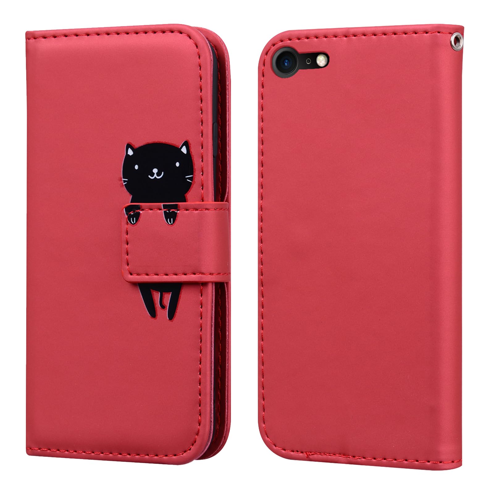 【送料無料】Kedic iPhone se 第3世代 ケース iPhone se2 ケース 手帳型iPhone7 iPhone8 iPhone SE 第2世代 通用ケース 防塵 耐衝撃TPU素材 動物 アイホン7 ケース アイフォン8 ケース iPhone SE 3 ケース 2022 カード収納 スタンド機能 傷つけ防止 便利 財布タイプ カバ