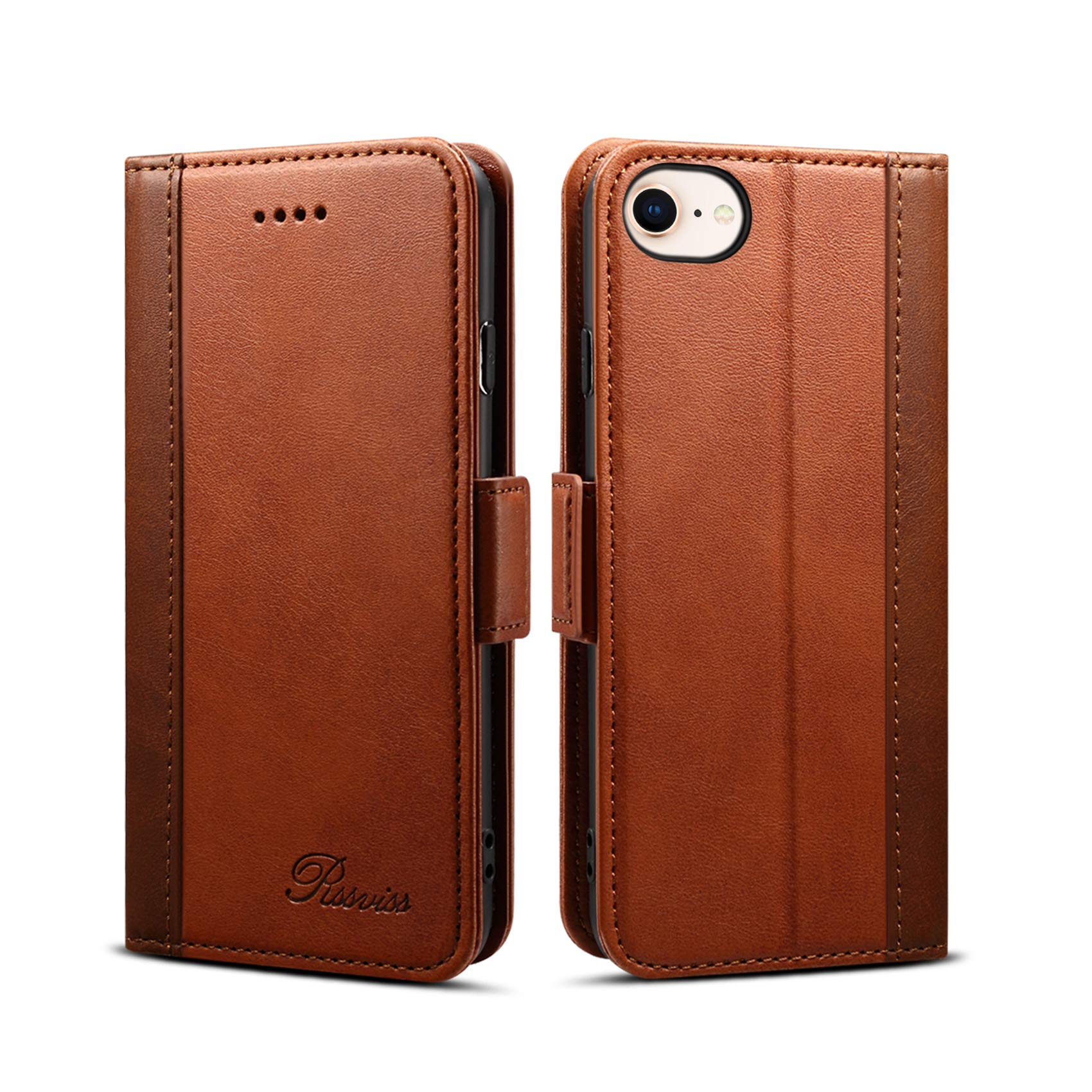【送料無料】iPhone SE ケース 第2世代 iPhone se 第3世代 2022 ケース iPhone8 ケース 手帳型 iPhone7 手帳 Rssviss iPhone8 ケース iPhone7 カバー iPhone se 第2世代 手帳型ケース マグネット W3 iPhone se3 、iPhone se2、iPhone8、iPhone7対応 4.7inch ダークブラウ