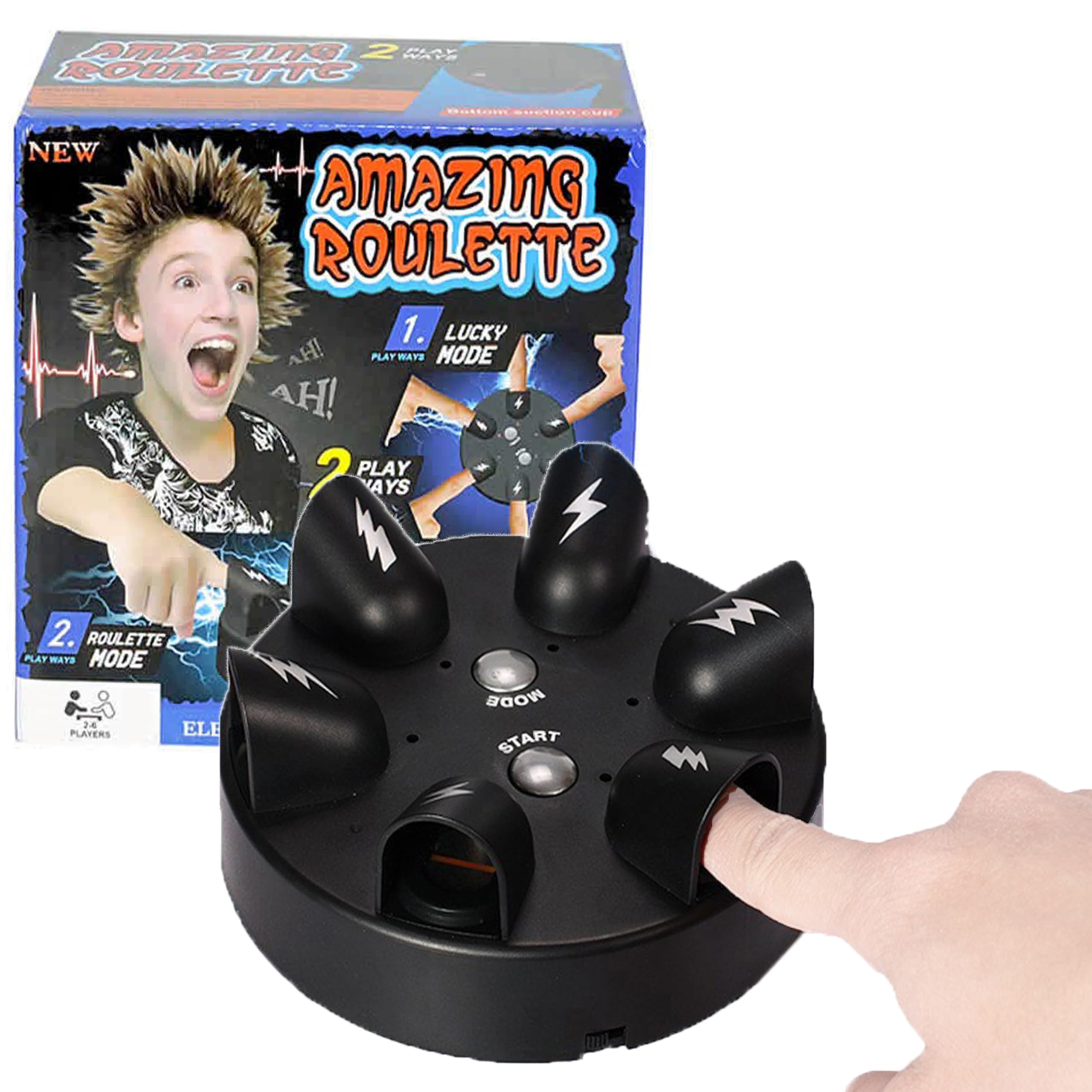 【送料無料】akindou ドキドキ ビリビリ 指 ロシアンルーレット 簡易日本語説明書付き 対戦モード搭載 ..