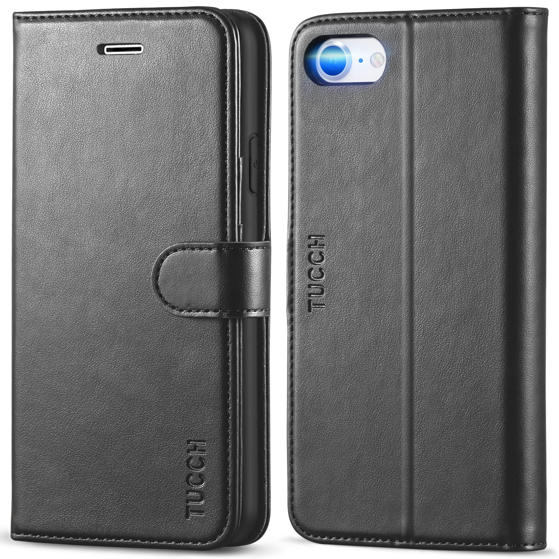 【送料無料】TUCCH iPhone SE 対応 ケース 第2世代 iPhone SE3 ケース iphone8 ケース iphone7 ケース 手帳型 iPhone se2 手帳ケース カード収納 マグネット スタンド機能 耐衝撃 耐摩擦 PU合皮 アイフォン7手帳型カバー iPhone7/iPhone8/iPhoneSE2/iPhoneSE3 4.7インチ