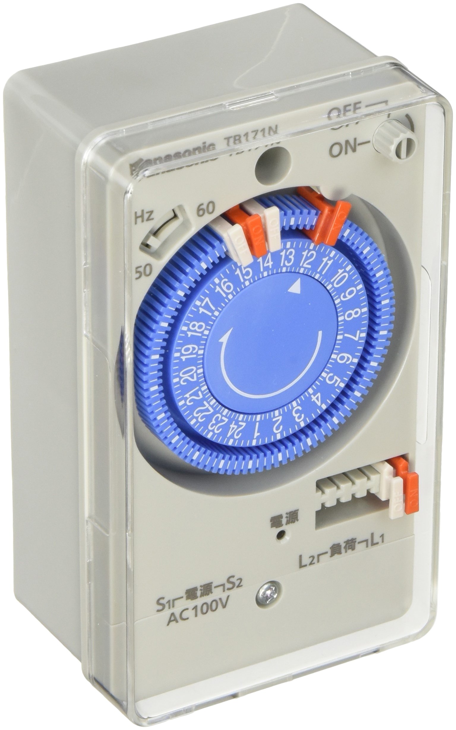 【送料無料】パナソニック(Panasonic) タイムスイッチ 交流モーター式 AC100V用 24時間式 1回路型 TB171N