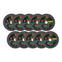【送料無料】SK11(エスケー11) 切断砥石 黒砥 マルチ用 10枚入 105×1.0×15mm