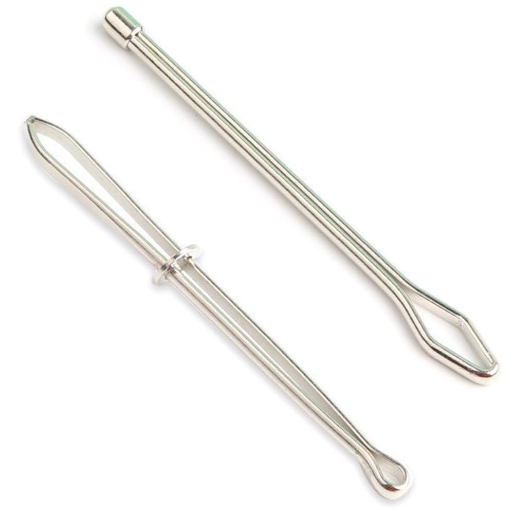 【送料無料】ひも通し ゴム通し 糸通し 2本入り はさみ式ひも通し&玉付ひも通し ステンレス素材 DIYツ..