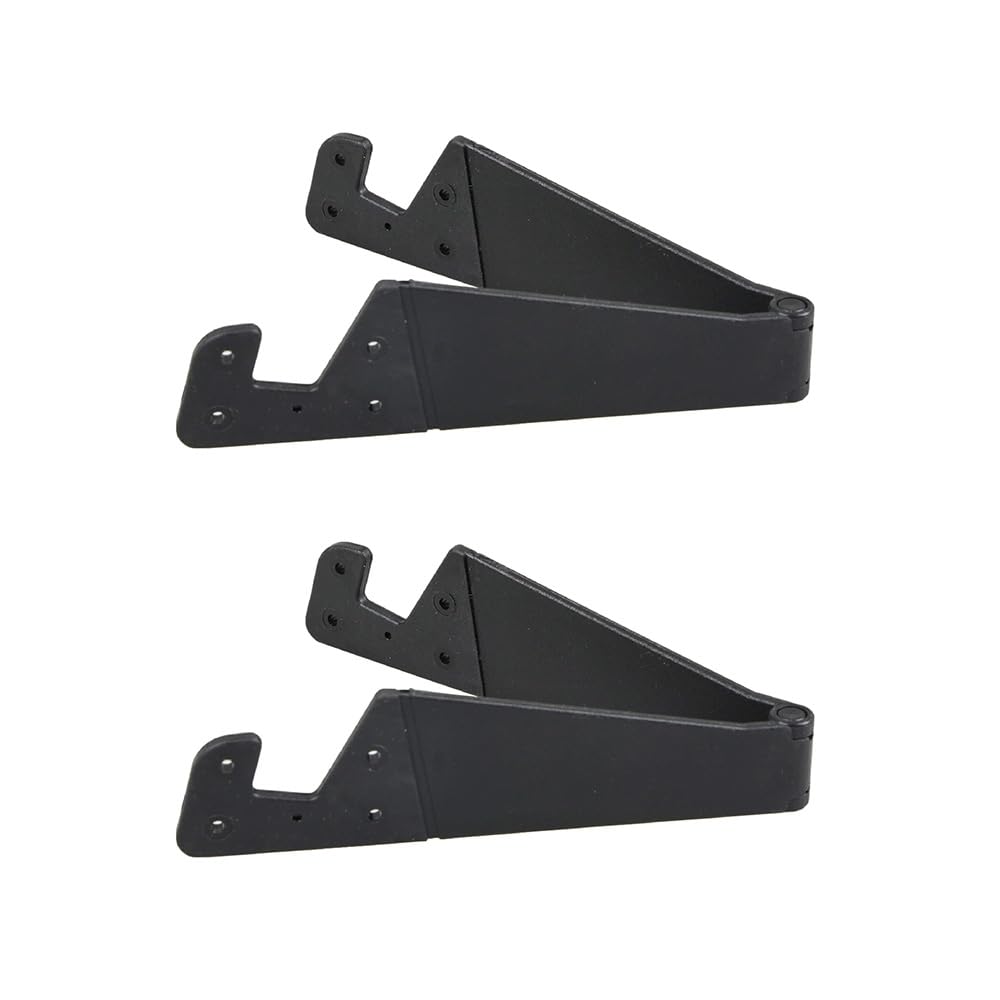 【送料無料】スマホスタンド 携帯スタンド 折り畳み ミニ 黒 2個セット 携帯用 薄型 スマホホルダー 小型軽量 持ち運び シンプル