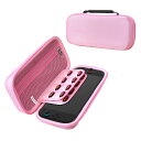 【送料無料】Adada 専用保護旅行収納キャリングケースNintendo Switch 2 2025 (ピンク, L)