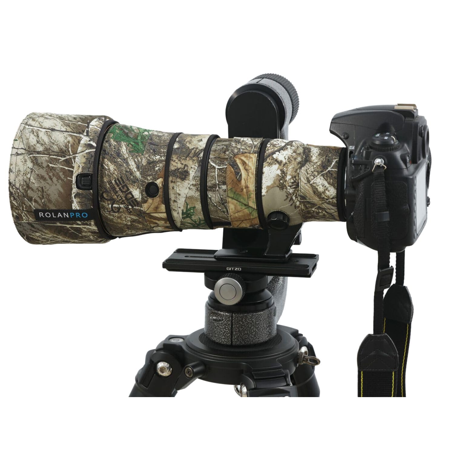 【送料無料】ROLANPRO ジャングル防水レンズカバー 適用 Nikon AF-S 500mm F5.6E PF ED VR用 レインカバー ガン保護 - 耐久性と多用途のレンズ保護 - #27