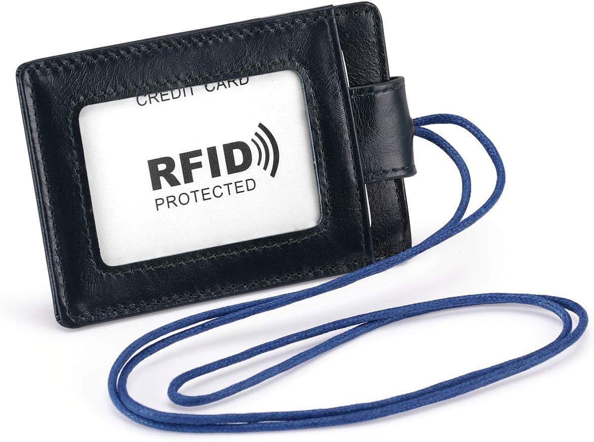 【送料無料】[HAWEE] IDカードホルダー メンズ パスケース カードケース ネームホルダー ジッパー付き ..