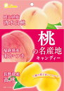 【送料無料】ライオン菓子 桃の名産地キャンディー 71g ×6個