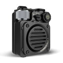 【送料無料】MUZEN Wild Mini 第2世代 アウトド 小型 スピーカー ポータブル Bluetooth IPX5防水 Type-C充電 3モード 懐中電灯(ブラック)
