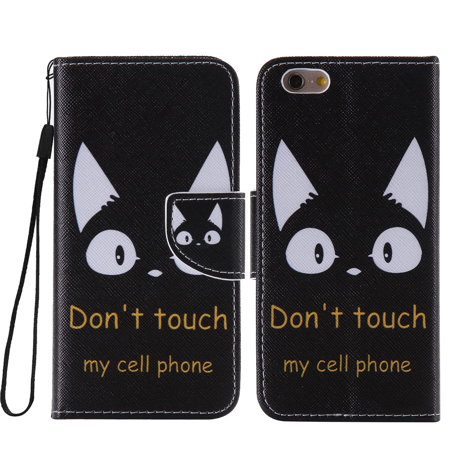 【送料無料】iPhone SE ケース 第2世代 第3世代 iphone8/7 ケース 手帳型 スマホケース 携帯カバー PUレザー カード収納ケース マグネット式 スタンド機能アイフォンse 4.7インチ対応 360度保護 PinLiSheng (かわいい, iPhone SE2 iPhone SE3 iPhone8 iPhone7)