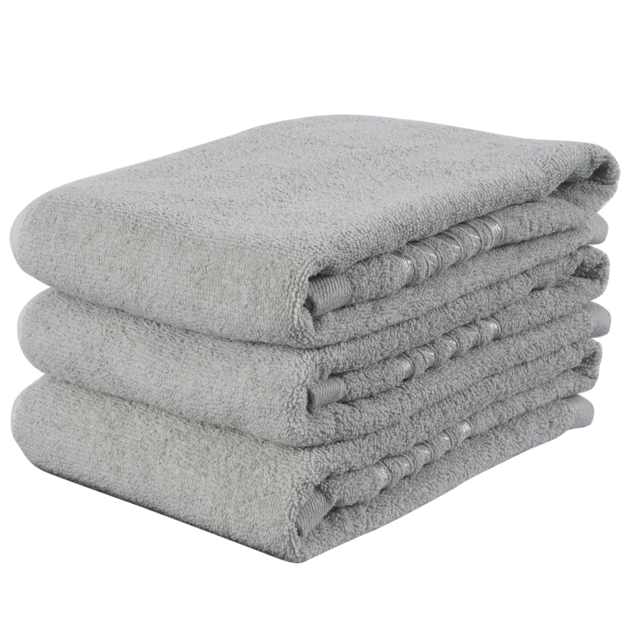 【送料無料】VECELO タオル フェイスタオル 3枚入 72*33cm 薄手 柔らかい肌触り 毛羽落ち少ない 高吸水..