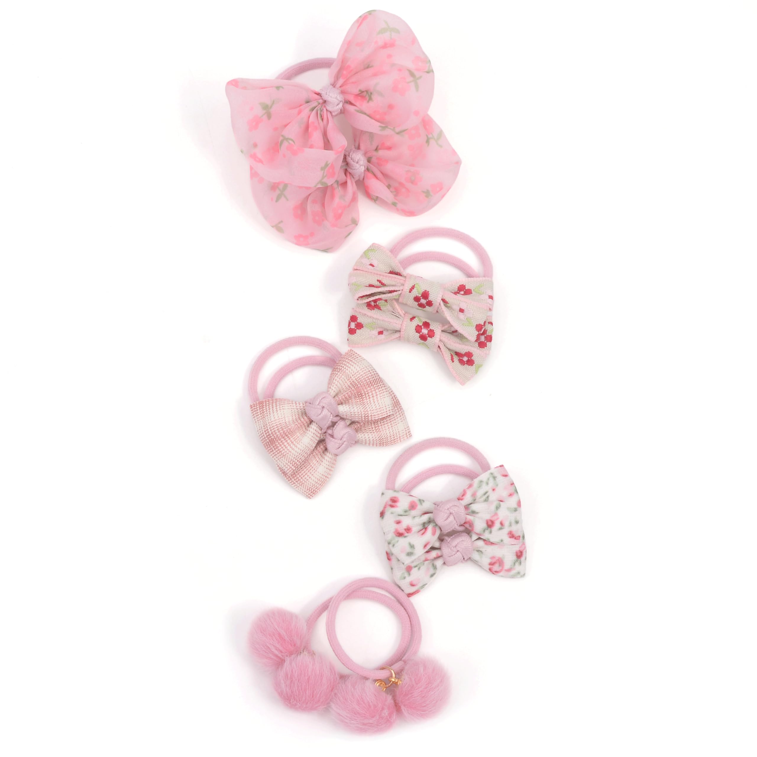 【送料無料】BIANHUAN キッズ ヘアゴム 赤ちゃん ベビー 女の子 リボン ゴム アクセサリー 10本セット ..