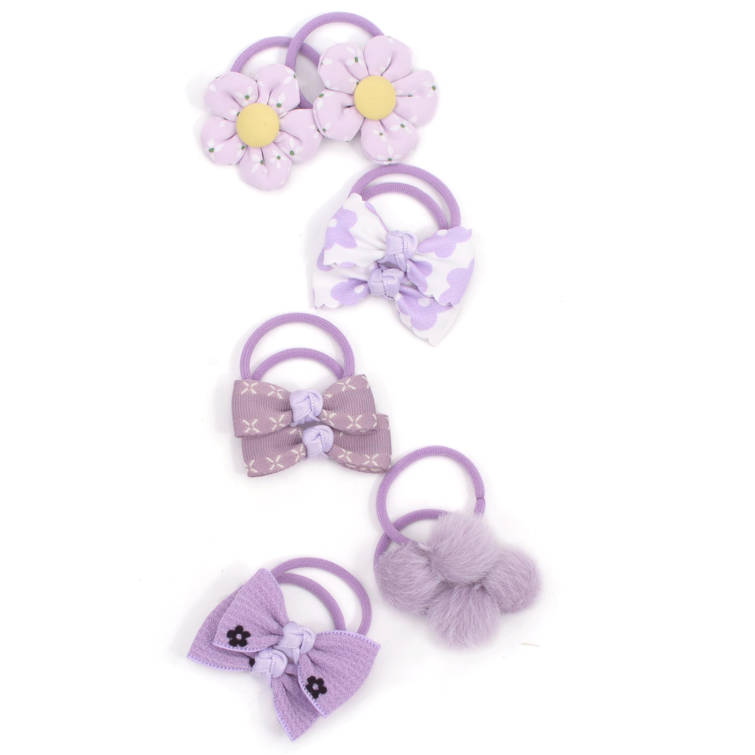 【送料無料】BIANHUAN キッズ ヘアゴム 赤ちゃん ベビー 女の子 リボン ゴム アクセサリー 10本セット ..