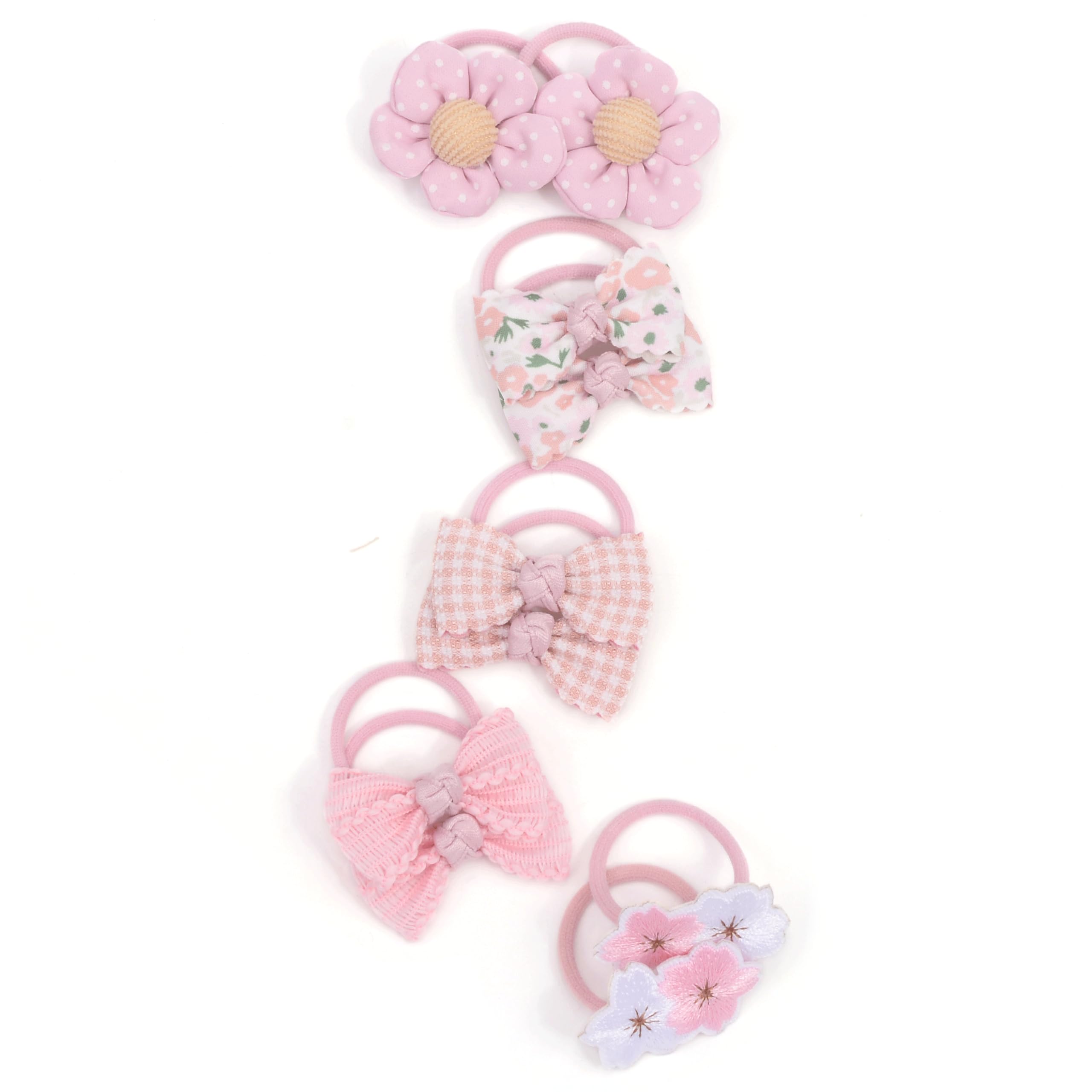 【送料無料】BIANHUAN キッズ ヘアゴム 赤ちゃん ベビー 女の子 リボン ゴム アクセサリー 10本セット ..