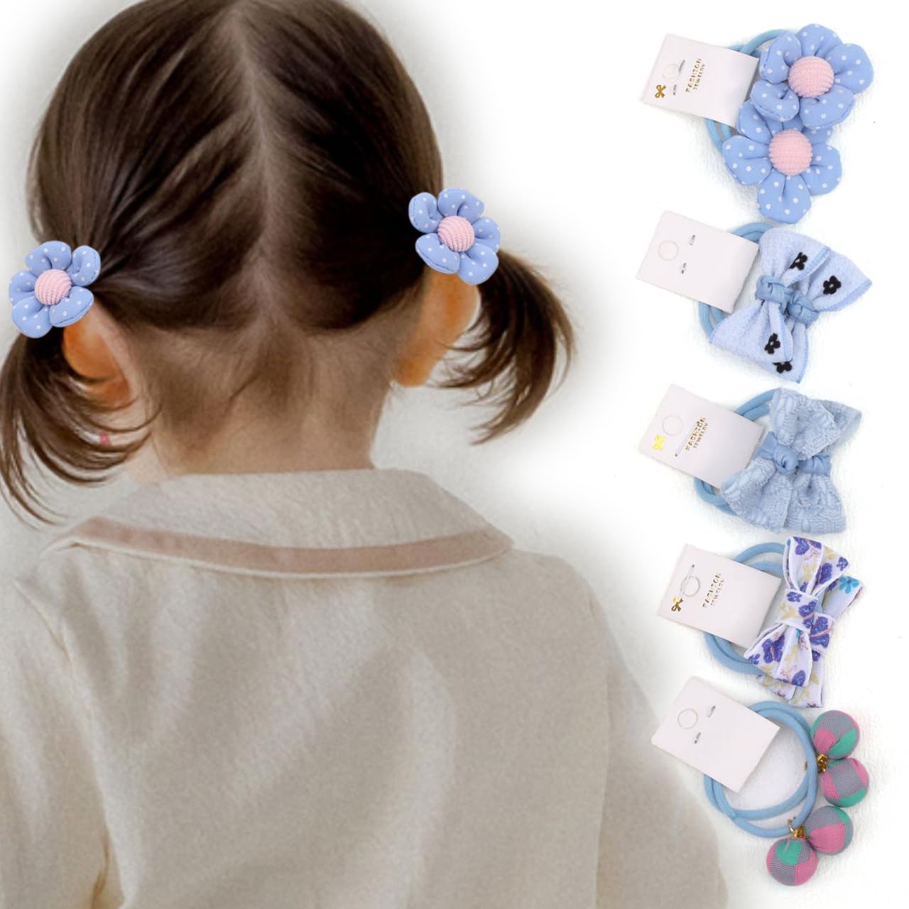 【送料無料】BIANHUAN キッズ ヘアゴム 赤ちゃん ベビー 女の子 リボン ゴム アクセサリー 10本セット ..