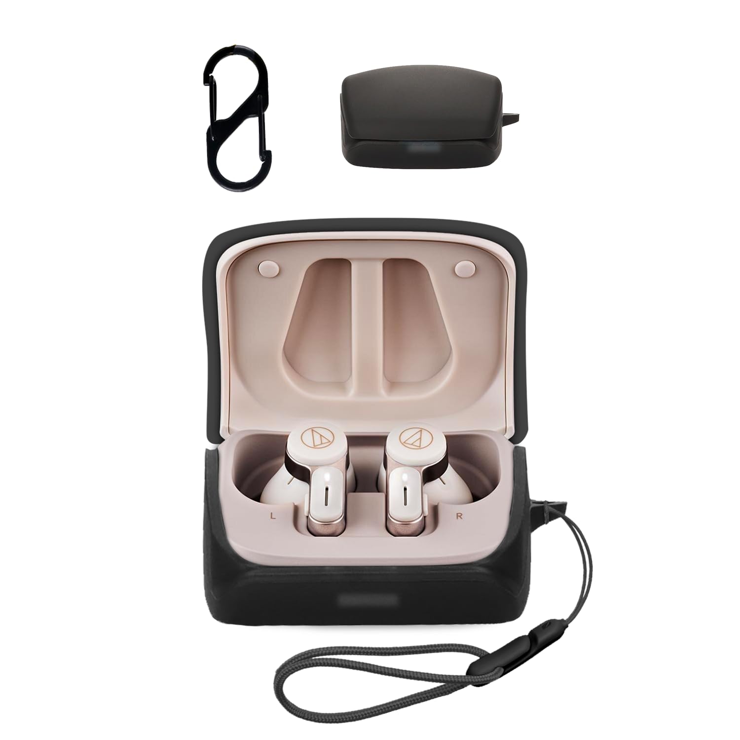 【送料無料】オーディオテクニカ ATH-TWX7 用 ケース カバー 【NOUKAJU】For Audio Technica ATH-TWX7 ..