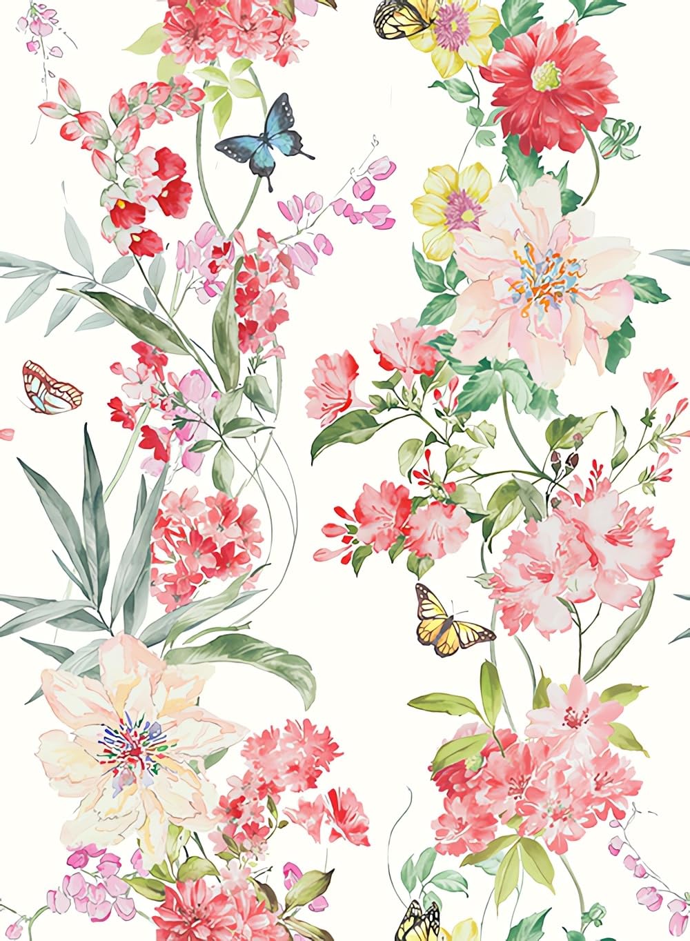 【送料無料】Juangfia 壁紙 シール 壁紙シート 剥がせる壁紙 防水 リメイクシート ウォールステッカー 透けない カッティングシート リフォームシート DIY 花柄 おしゃれ