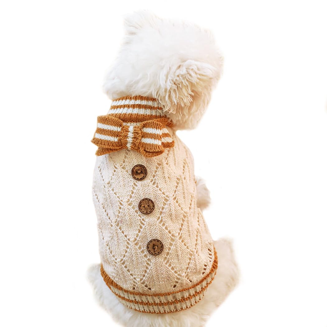 【送料無料】Jimjis 犬服 秋冬 犬の服 小型犬 猫服 ニット セーター ドッグウェア ペット 中型犬 ペッ..