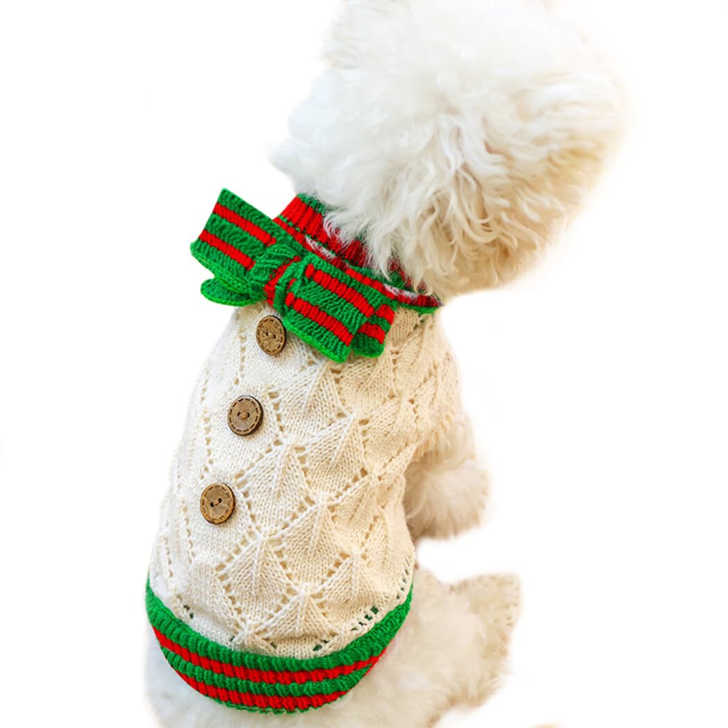 【送料無料】Jimjis 犬服 秋冬 犬の服 小型犬 猫服 ニット セーター ドッグウェア ペット 中型犬 ペッ..