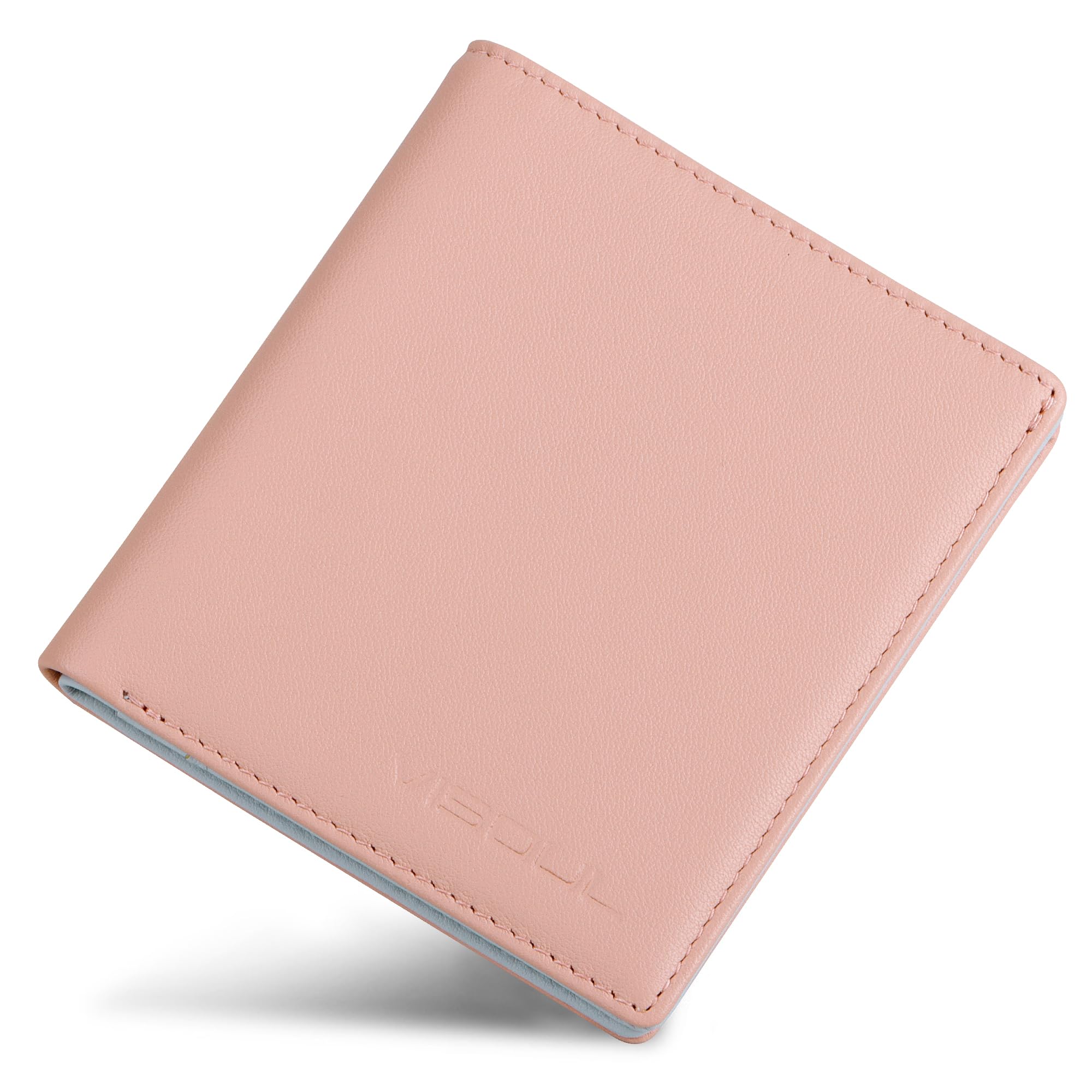 【送料無料】[VISOUL] カードケース 定期入れ 免許証入れ 札入れ 6枚カード入れ 免許証ケース 牛革 本革カードケース 定期入れ メンズ レディース パスケース イタリア革ミニ財布 薄型カードケース 軽量ケース 札入れ ピック・グレー