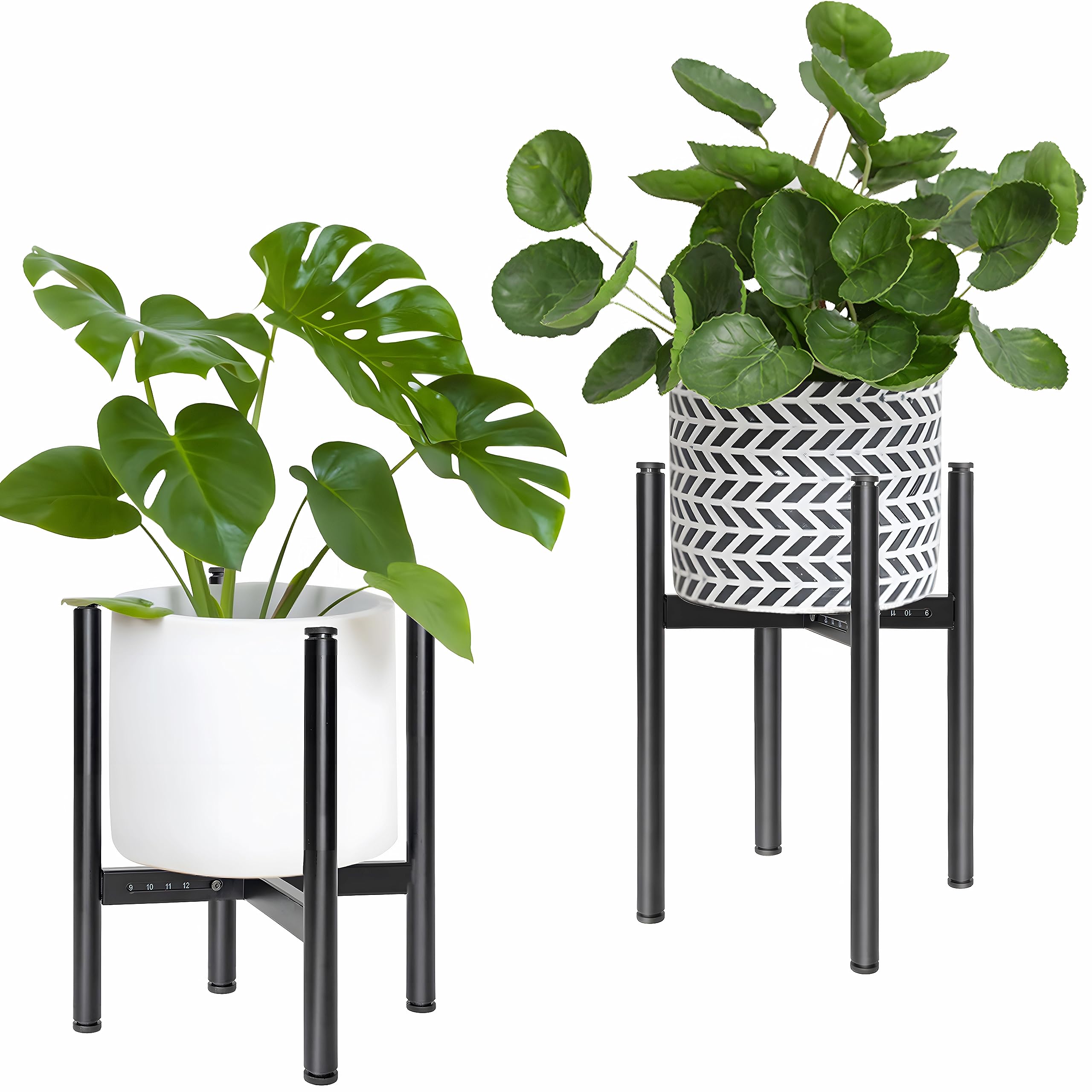 【送料無料】AKOZLIN フラワースタンド 幅20-30.5cmまで調整 植木鉢 スタンド 植木鉢台 観葉植物 台 排..