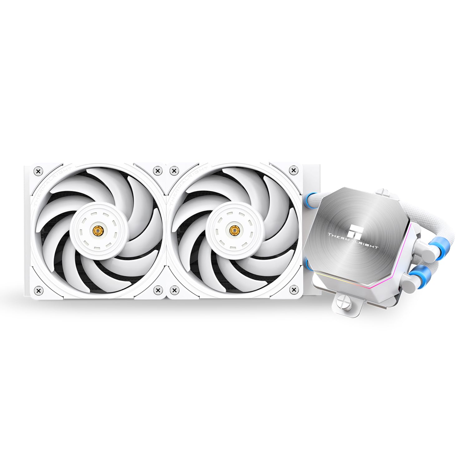 【送料無料】THERMALRIGHT Frozen Edge 240 White 120mm PWMファン付き液体CPUウォータークーラー、240..