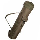 【送料無料】GRmkt 釣り 竿 ロッド ケース バッグ 釣竿 スタンド フィッシング 竿袋 手提げ 肩掛け 持ち運び 軽量 大容量 5本 挿入 収納 ブラウン